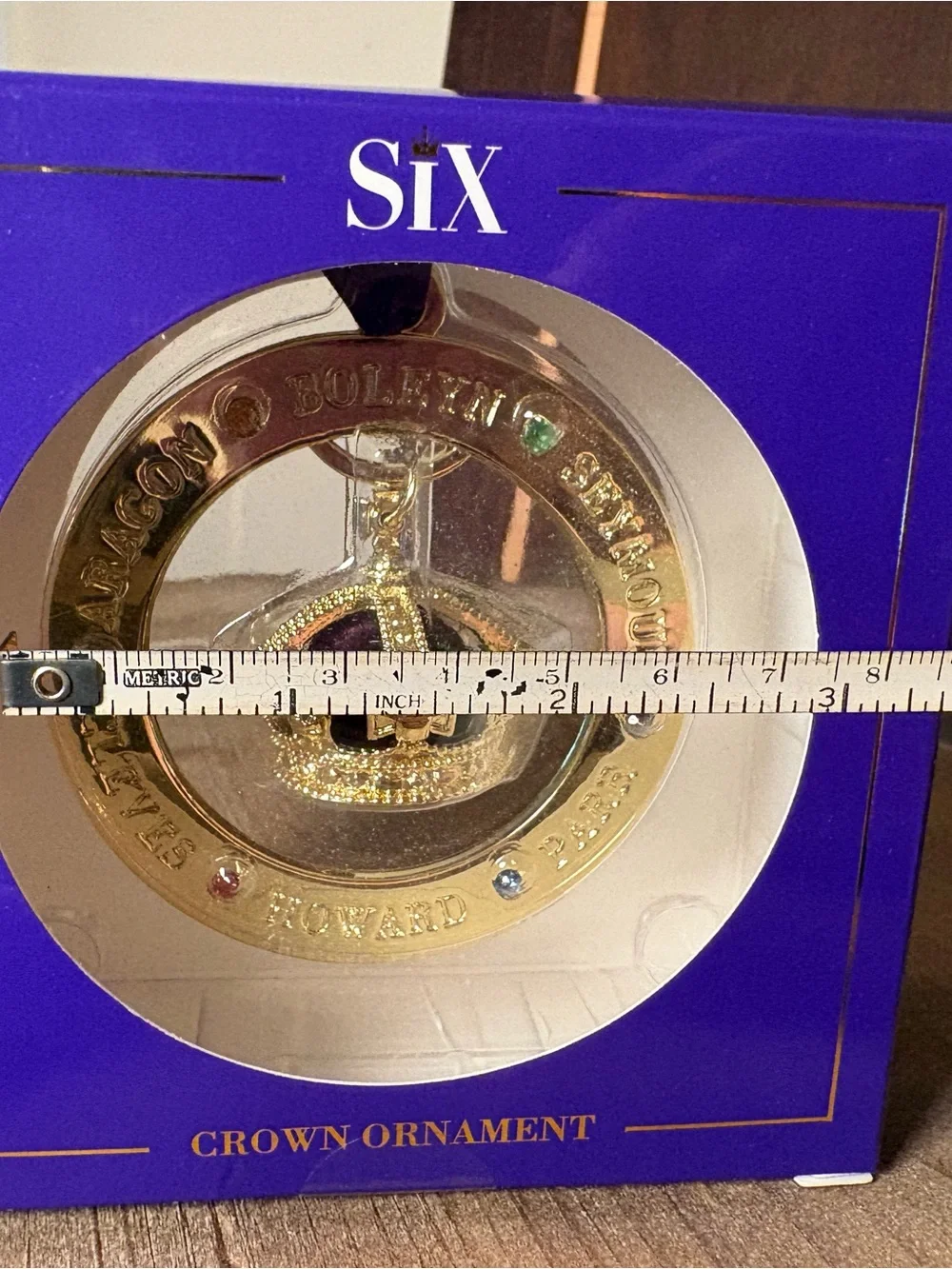 NIB Broadway Musical Ornament - Six the Musical